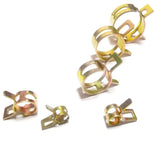 Spring hose clamps pipe clamps cable clamp