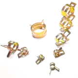 Spring hose clamps pipe clamps cable clamp