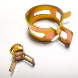 Spring hose clamps pipe clamps cable clamp