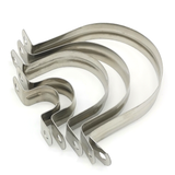 Saddle hose clamps cable clamp